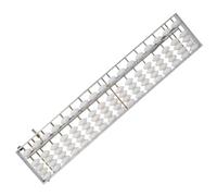 HDICUHNANU Abacus Math Arithmetic Tool Abacus Chinese Japanese Calculator Counting Tool Math Learning Beginners With Reset Button 17 Digits Ideal Learning