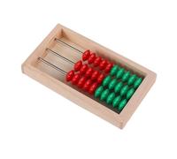 HDICUHNANU Abacus Math Arithmetic Tool Wooden Abacus Colored For Counting Math Bead Counters Learn And Numbers School Supplies Ideal Learning(30 beads)