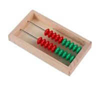 HDICUHNANU Abacus Math Arithmetic Tool Wooden Abacus Colored For Counting Math Bead Counters Learn And Numbers School Supplies Ideal Learning(20 beads)