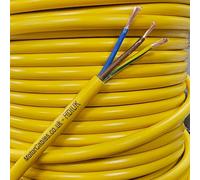 HDIUK 2.5mm Arctic Grade Cable 3183AG2.5 3-Core Coil (5 Metres, Yellow)