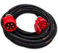 Hdiuk - 415V 32 Amp 3-Phase Professional Extension Lead Featuring Titanex 5-Core Heavy Duty H07Rn-F (20 Metres)