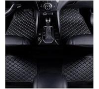 HDJYCZM 4 pcs Leather Car Floor Mats for Toyota CHR 2018-2025, Front Rear Row Anti Slip Liners Accessory,All black