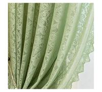 HDKAH Lace Beaded Modern Simple Window Screen Curtains For Living Dining Room Bedroom(Rod Pocket)(W140cmXH 225cm 1pc)