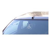 HDKEAN 10Pcs Disabled Sign Disability Mobility Parking Car Sticker Self Adhesive Decal For Car Auto Accessories Car Stickers Decals Disabled