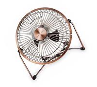 HDKEAN 4/6inch USB Desk Fan Portable Table Cooling Fan Adjustable 360 Degree Rotatable Metal Quiet Electric Fan For Home