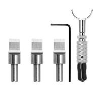 HDKEAN Leather Carving Swivels Knives Adjusted Leather Cutting Knives Leather Cutting Tool Rotating Carving Knives With Cutter