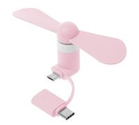 HDKEAN Travel Portable Cell Phone Fan Type-C USB C Cooling For Smartphone Fans