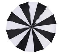 HDKEAN Umbrella,Stylish Pagoda Umbrella Sun Rain Windproof Umbrella Large Umbrella Colorful Strips Umbrellas for Women