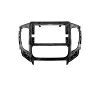 HDKENF Car Radio Fascia Panel 9 inch Car DVD Frame Audio Dash Trim Kits Facia Panel Radio Player Screen 2 Din/Fit for Mitsubishi Triton L200 5 2015-2019 Stereo Car Radio Cover(Frame 1)
