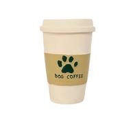 HDKUW Pups Coffee Dog Toy Latte, Funny Coffee Mug Dog Squeaky Toys, for Dog Birthday for Small Medium Large Dogs B