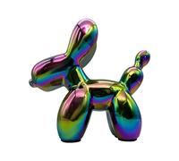 HDKXBEJ Plating Balloon Dog Statue for Living Room, Modern Home Decor - Valentines Day & Home Gifts for Women (Colourful)