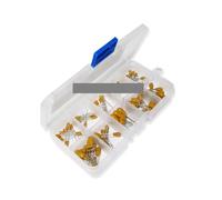 HDKYSWBUEJ 100PCS 10Value*10Pcs 16V Tantalum Capacitor Assorted Kit Box Assorstment