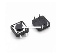 HDKYSWBUEJ 20Pcs 12 x 12mm x 5mm 12 * 12 * 5H Panel PCB Momentary Tactile Tact Push Button Switch DIP HDKYSWBUEJ