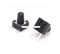 HDKYSWBUEJ 20Pcs 6 * 6 * 8mm 6X6X8MM SMD Tact light touch switch 2 pin side button button 6 * 6 * 8H HDKYSWBUEJ