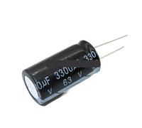 HDKYSWBUEJ 5PCS 63V3300UF 3300UF63V 18X35 63v 3300uf 18 * 35 Electro Electrolytic capacitor