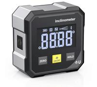 HDLNKAK Digital Angle Finder with Line Lasers, 4-side Magnetic Angle Gauge