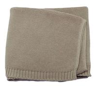HDLOVE 100x80cm Personalised Baby Blanket, Cotton Knitted Blanket Personalized Embroidered Name Baby Boy Baby Girl Soft Blanket Baby Shower Breathable Stroller Blanket(Camel,Embroidery name)