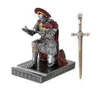 HDMbigmi Centurion Cloak Warrior Pen Holder Phone Stand for Desktop Iron