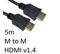 HDMI 1.4 (M) to HDMI 1.4 (M) 5m Black OEM Display Cable