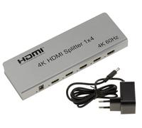 HDMI 2.0 4K 60HZ Splitter Powered 1 To 4 Ports - CEC EDID HDCP 2.2