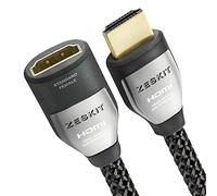 HDMI 2.0 Extension Cable 10ft Cinema Plus (4K 60Hz HDR Dolby Vision HDCP 2.2) Exceed 22.28Gbps Compatible with Roku Fire Stick/TV Xbox PS4 Pro Apple TV 4K Netflix LG Sony Samsung (Male to Female)