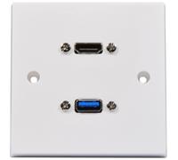AV:Link | Multimedia Wallplate with 8K HDMI and USB 3.0 Sockets