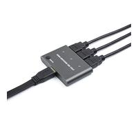 HDMI 4K Switcher 3 in 1 Out With One-Click Switch Support 4K/2K@30Hz and 4K/2K (YCbCr420) @60Hz Resolution