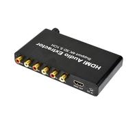 HDMI 5.1 Audio Decoder, 4K Audio Digital To Analog Converter, 3.5mm Headphone Output, Support Network Player, HDTV, Blu-ray DVD, DVD, PS3, DM500S, DM800HD, Etc