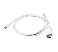 HDMI Adapter Cable White for LG Electronics Optimus Vu (Sketch)