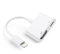 HDMI Adapter for iPhone and iPad to TV, 【Apple MFi Certified】 Lightning to HDMI Adapter 1080P Lightning Digital AV Adapter Sync Screen HDMI Cable