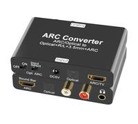 HDMI ARC Audio Extractor, Tendak Optical Toslink SPDIF to SPDIF RCA L/R 3.5mm Aux Stereo Analogue Audio DAC Converter, HDMI ARC TV Adapter