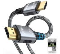 HDMI ARC/eARC Cable 10FT,Certified HDMI 2.1 Cable for Soundbar to TV