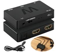 HDMI Audio Extractor, 4K@60Hz Audio Splitter HDMI to Optical Digital Audio
