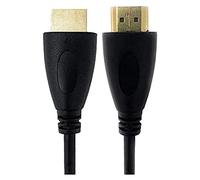 HDMI Cable 1m MSC Features 1080p High definition 1 Meter Lead viewing Compatible with Fire TV, Apple TV, Xbox PlayStation PS4 PS3 PC Audio Return Channel 1080-1m