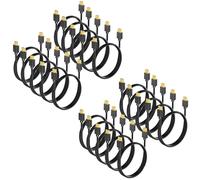 HDMI Cable 3FT 20-Pack, 4K HDMI to HDMI Cable 3FT Multi-pack,High Speed Shielded HDMI 2.0 Cord with 2k@165/144Hz,HDCP 2.2, HDR, ARC & CL3 Rated | for Laptop, Monitor, TV PS5, PS4, Xbox, Soundbar,KVM