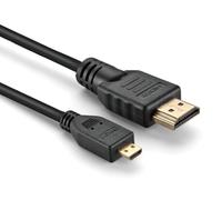 HDMI cable for Panasonic HC-V785, HC-V787, DC-G110, DC-G100, DC-TZ95D, DC-ZS200, DMC-S6, DC-S5, DC-S5K Digital Camera/Camcorder - Length = 6.5ft / 2M