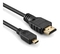 HDMI cable for Panasonic Lumix DC-GX880K, DC-LX100M2, DC-TS7, DC-TZ95 Digital Camera - Length = 6.5ft / 2M