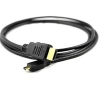 HDMI cable for Pentax digital compact cameras. Compatible with Optio W90, WG-1/GPS, WG-2/GPS, WG-3/GPS, WG-10, bridge X90, X-5, and Hybrid system Q, Q10, Q7 By DragonTrading®