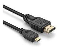 HDMI cable for Sony Cyber-shot DSC-RX1RM2, DSC-RX10, DSC-RX10M2, DSC-RX10M3, DSC-RX10M4 Camera - Length = 6.5ft / 2M