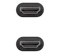 HDMI Cable V2.0 4K@60Hz 18Gbps CCS Black 0.5m - Ideal for connecting high-definition devices and transmitting quality video and audio.