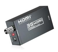 HDMI Compatible to SDI Converter Embedder Support 1080P High Clear Transmission Professional grade Low Latency 3G HD Output with ESD Guard Sturdy Metal Shell for Camera Home Theater Live Streaming Vid