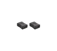 HDMI Coupler 2 Pack 29 x 22mm Black