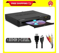 HDMI DVD Player for TV | 1080P Region Free DVD Players for Smart TV | Mini DVD P