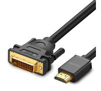 HDMI-DVI (24 + 1) cable 3m Bi-directional (1080P@60Hz) black; UGREEN/10136