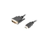 CA-HDDV-20CU-0030-BK cable DVI-D (24+1) male, HDMI male 3 meters black dua