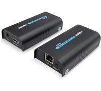 HDMI Extender, 100 m HDMI Transmitter and Receiver via Ethernet Network Router/Switcher LAN RJ45 CAT5 CAT6 Single Source of 1080P Full HD STB, DVD, PS3 - with DLP, LCD, LED, Supports TCP/IP over