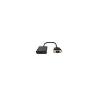 HDMI Female to VGA Male Adapter, HDMI Input to VGA Output Adapter with 3.5mm Audio Jack Compatible for TV Stick, Computer, Laptop, Monitor, Projector,