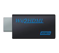 hdmi Full HD 1080P/720P Video Converter Console Adapter with 3.5mm Audio Port and Output Suitable for Nintendo Wii U, Games, Connectors, TV Monitors and Projectors