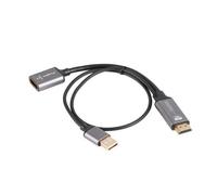 HDMI(M) Displayport(F) 4K Adapter to 20CM AD-HD-DP-02 Cable
