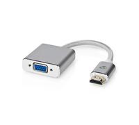 HDMI Male To VGA Female Converter Adapter Cable & Audio for 1080P Monitor Output